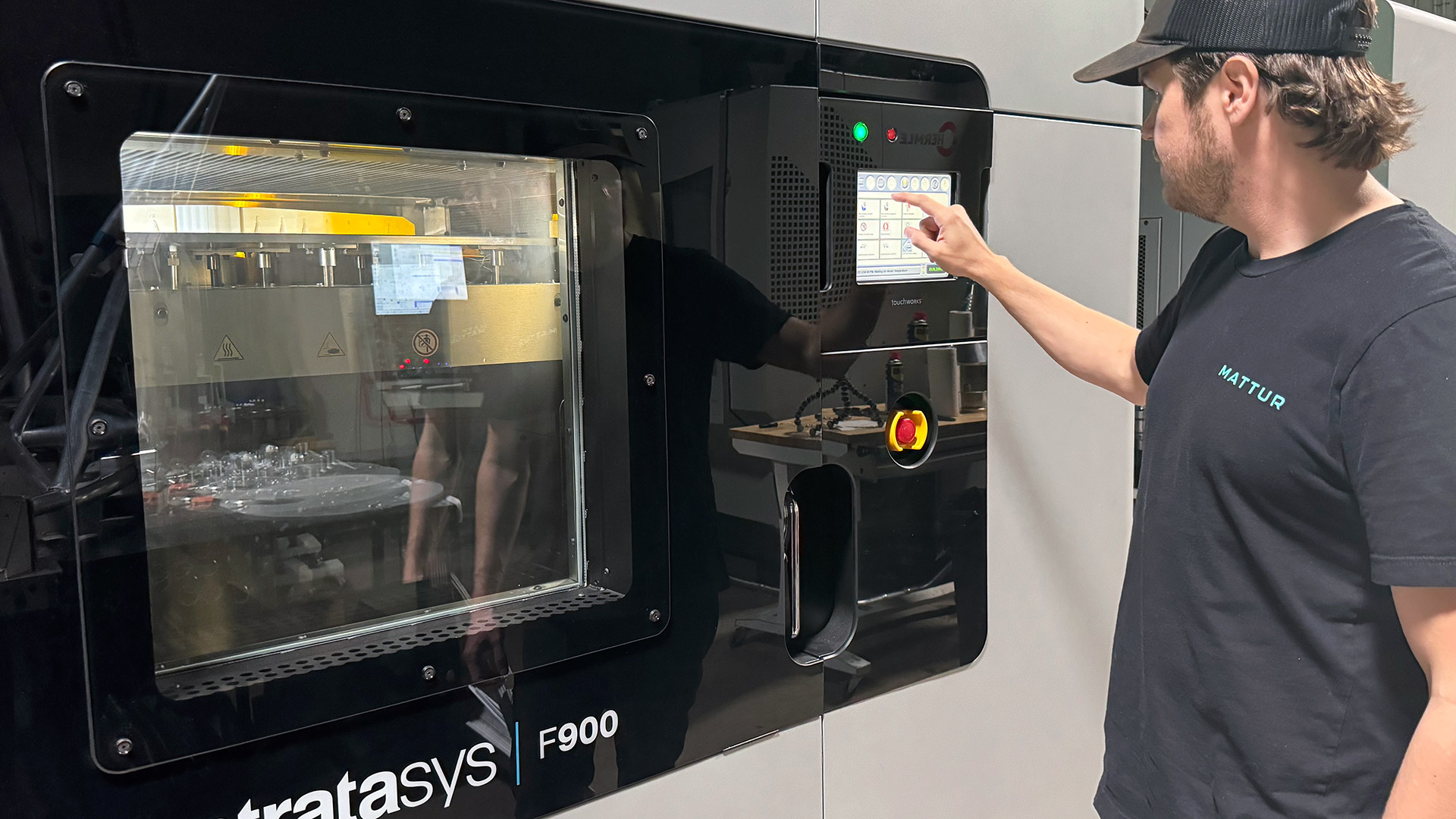 On-site industrial Fused Deposition Modeling (FDM) 3D printing 